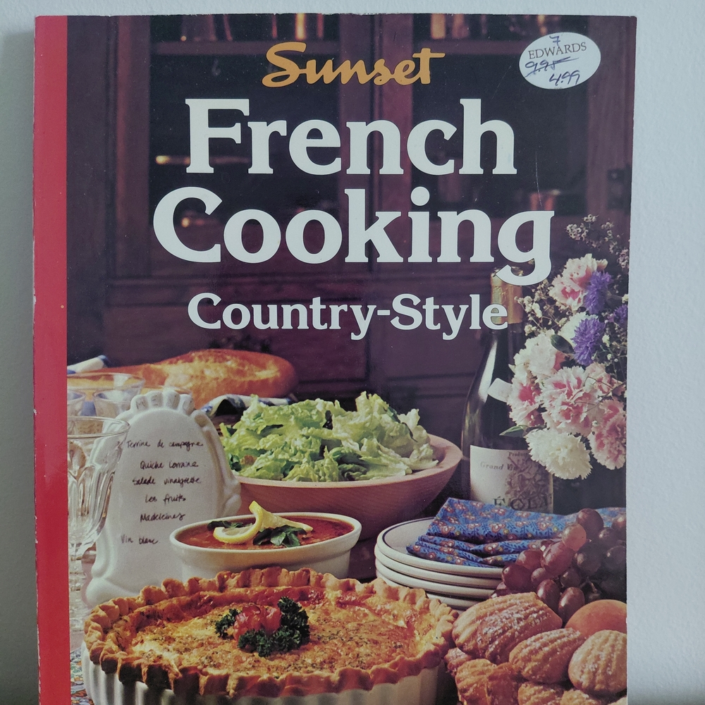 French Cooking Country-Style Cookbook by Sunset